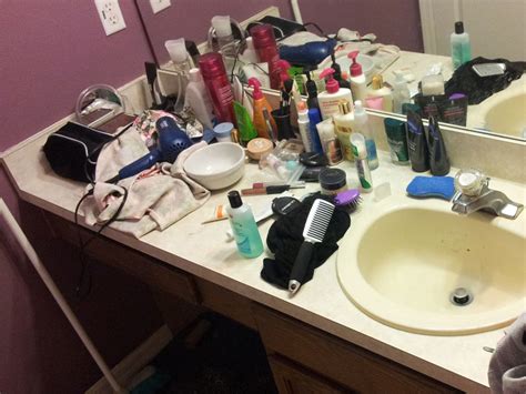 You are afraid that she doesnt want to be your girlfriend anymore. . Girlfriend doesn t clean up after herself
